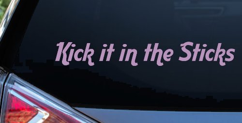 Kick it in the Sticks Country Car or Truck Window Decal Sticker