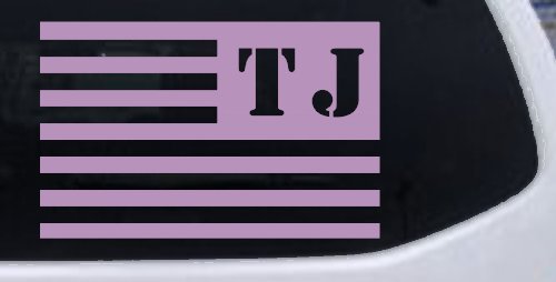 Jeep TJ American USA Flag Left Off Road Car or Truck Window Decal Sticker