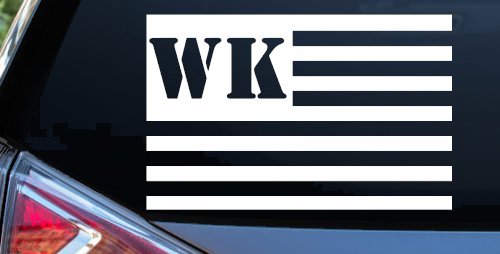 Jeep WK American USA Flag Right Off Road Car or Truck Window Decal Sticker