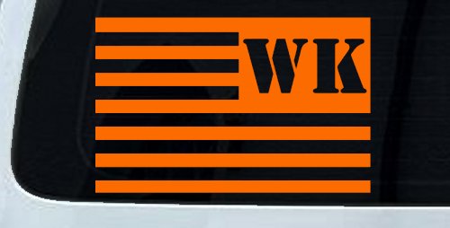 Jeep WK American USA Flag Left Off Road Car or Truck Window Decal Sticker