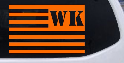Jeep WK American USA Flag Left Off Road Car or Truck Window Decal Sticker