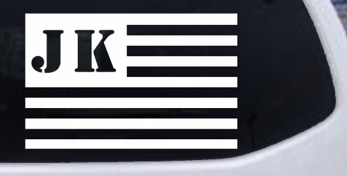 Jeep JK American USA Flag Right Off Road Car or Truck Window Decal Sticker