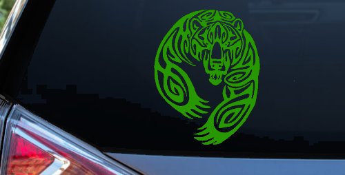 Tribal Indian native American Bear Western Car or Truck Window Decal Sticker