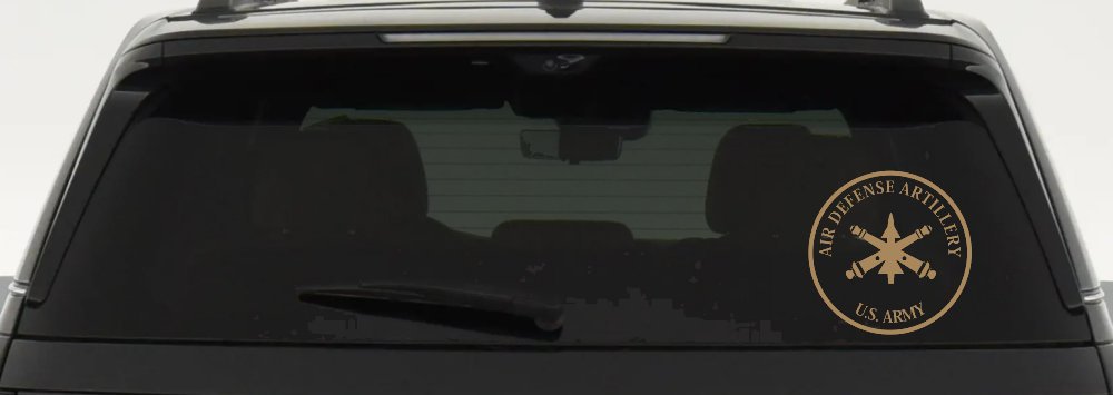 US Army Air Defense Artillery  Military Car or Truck Window Decal Sticker