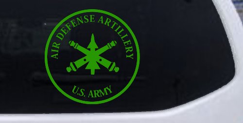 US Army Air Defense Artillery  Military Car or Truck Window Decal Sticker