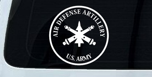 US Army Air Defense Artillery  Military Car or Truck Window Decal Sticker