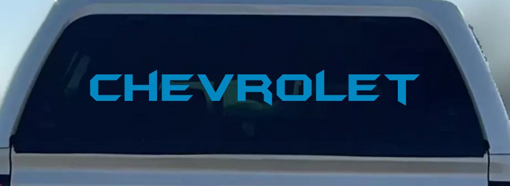 Chevrolet Car or Truck Window Decal Sticker
