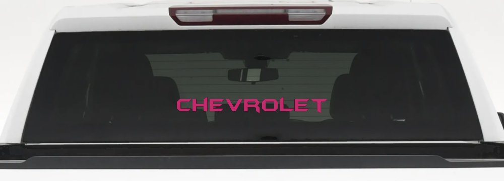 Chevrolet Car or Truck Window Decal Sticker