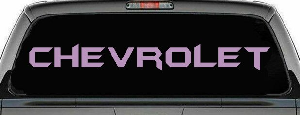 Chevrolet Car or Truck Window Decal Sticker