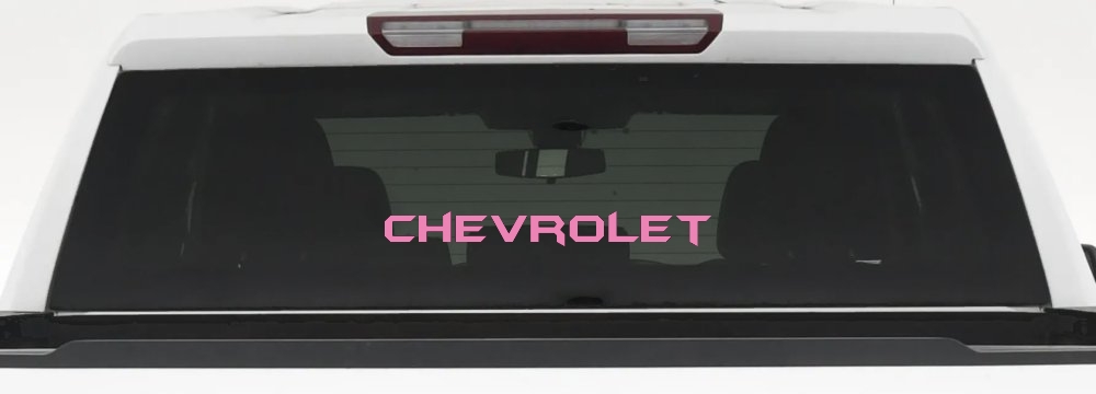 Chevrolet Car or Truck Window Decal Sticker