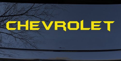 Chevrolet Car or Truck Window Decal Sticker
