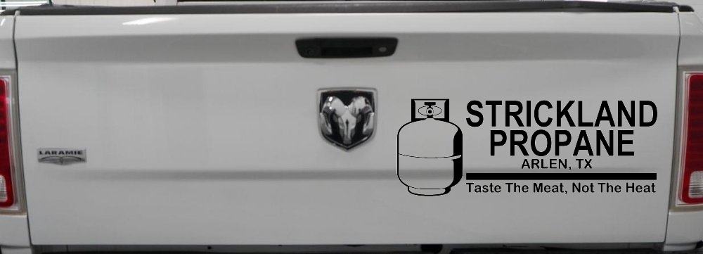 Strickland Propane King Hill Cartoons Car or Truck Window Decal Sticker