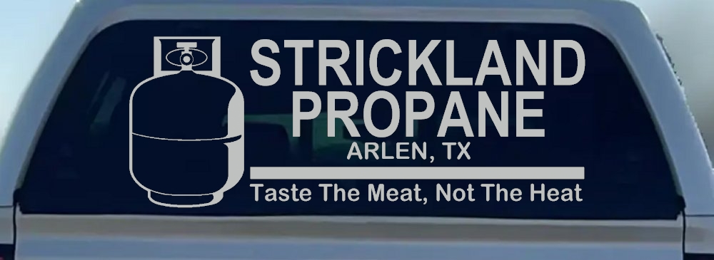 Strickland Propane King Hill Cartoons Car or Truck Window Decal Sticker