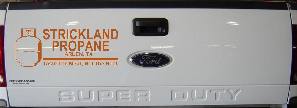 Strickland Propane King Hill Cartoons Car or Truck Window Decal Sticker