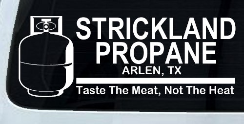 Strickland Propane King Hill Cartoons Car or Truck Window Decal Sticker