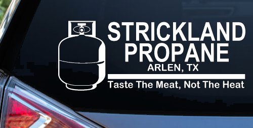 Strickland Propane King Hill Cartoons Car or Truck Window Decal Sticker