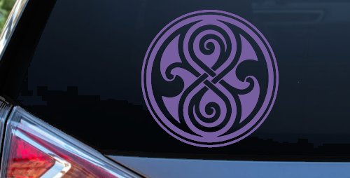 Doctor Who Time lord symbol Seal of Gallifrey Sci Fi Car or Truck Window Decal Sticker