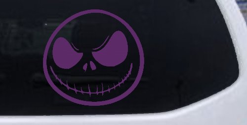 Jack Nightmare Before Christmas Sci Fi Car or Truck Window Decal Sticker