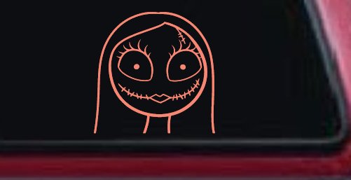 Sally Nightmare Before Christmas Sci Fi Car or Truck Window Decal Sticker