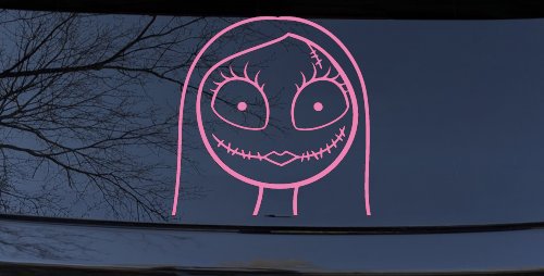Sally Nightmare Before Christmas Sci Fi Car or Truck Window Decal Sticker
