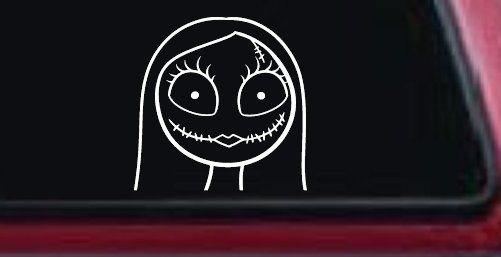 Sally Nightmare Before Christmas Sci Fi Car or Truck Window Decal Sticker