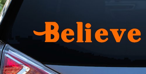 Believe Christian Car or Truck Window Decal Sticker