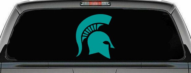 Spartan Viking Helmet Car or Truck Window Decal Sticker