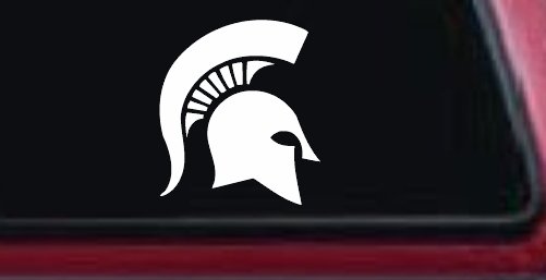 Spartan Viking Helmet Car or Truck Window Decal Sticker