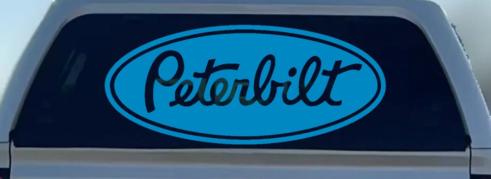Peterbilt Car or Truck Window Decal Sticker