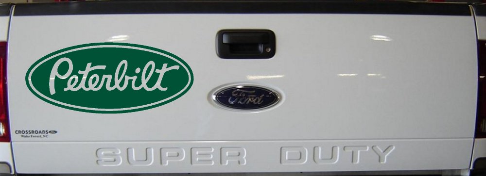 Peterbilt Car or Truck Window Decal Sticker
