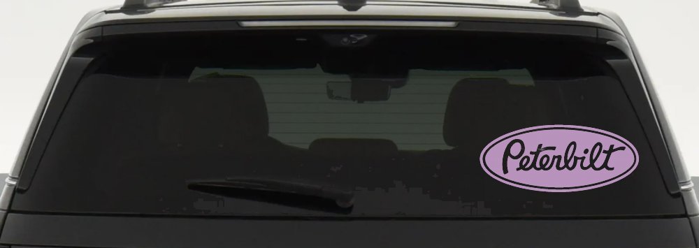 Peterbilt Car or Truck Window Decal Sticker