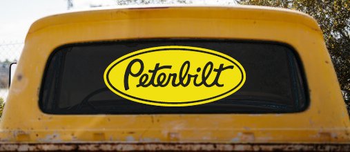 Peterbilt Car or Truck Window Decal Sticker