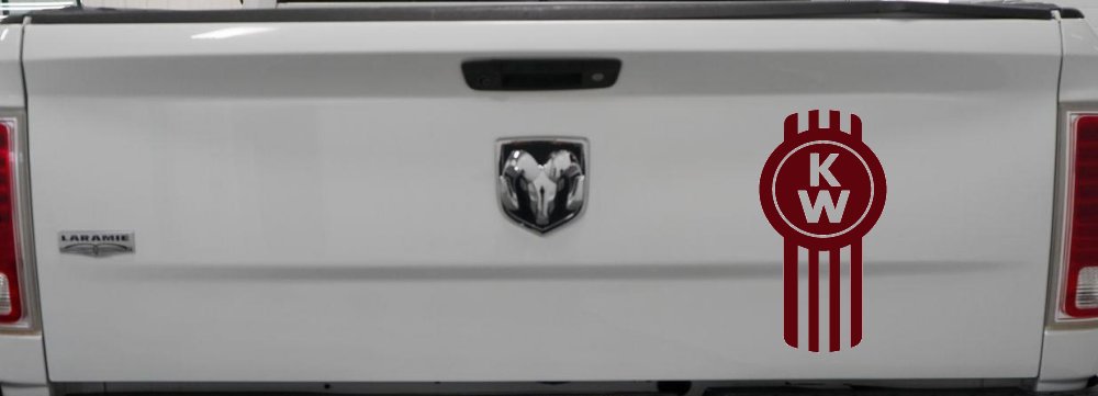 Kenworth KW Car or Truck Window Decal Sticker