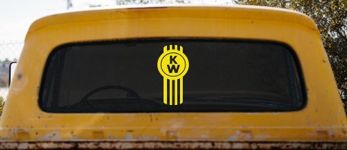 Kenworth KW Car or Truck Window Decal Sticker