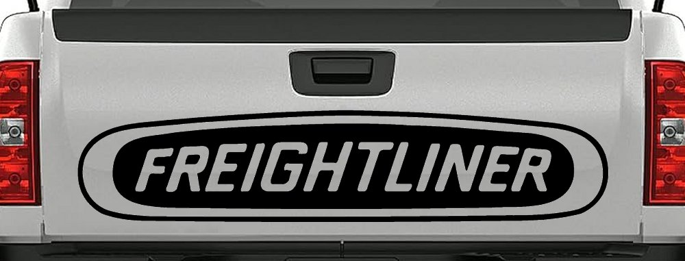 Freightliner Car or Truck Window Decal Sticker (Black)