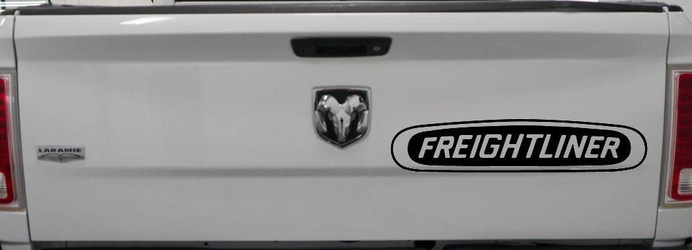 Freightliner Car or Truck Window Decal Sticker (Black)