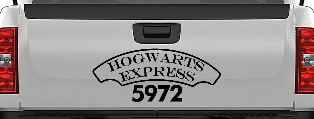 Hogwarts Express Car or Truck Window Decal Sticker