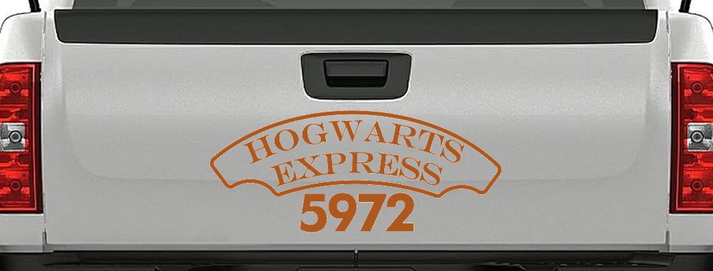 Hogwarts Express Car or Truck Window Decal Sticker