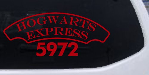 Hogwarts Express Car or Truck Window Decal Sticker