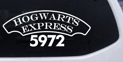 Hogwarts Express Car or Truck Window Decal Sticker