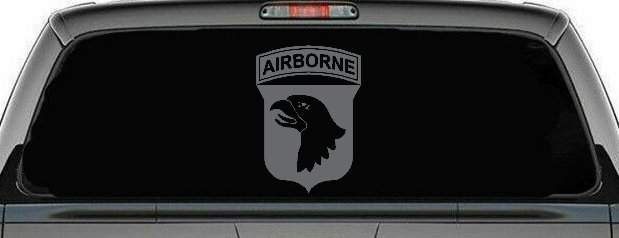 101st Airborne Division Military Car or Truck Window Decal Sticker