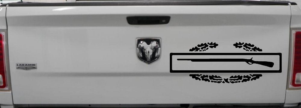 Army Combat Infantry Badge Military Car or Truck Window Decal Sticker
