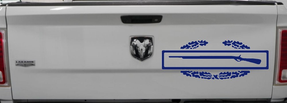 Army Combat Infantry Badge Military Car or Truck Window Decal Sticker