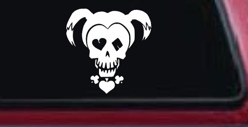 Harley Car or Truck Window Decal Sticker (White)