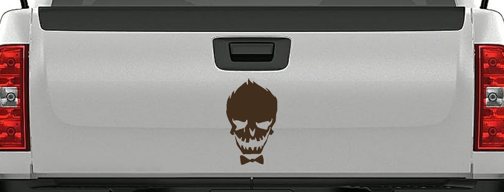 The Joker Car or Truck Window Decal Sticker (Brown)