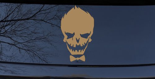The Joker Car or Truck Window Decal Sticker (Light Brown)