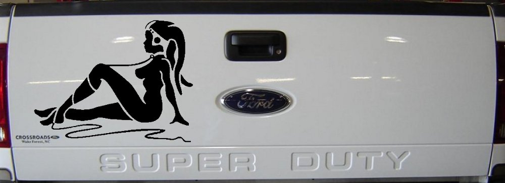 Jabba the Hutt Dancer Car or Truck Window Vinyl Decal Sticker (Black)