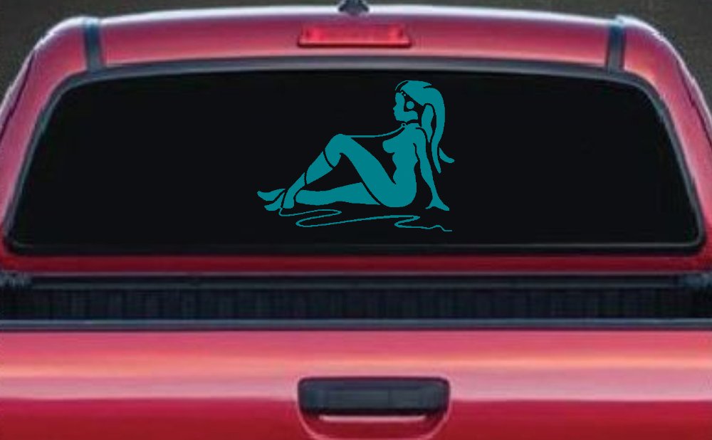Jabba the Hutt Dancer Car or Truck Window Decal Sticker