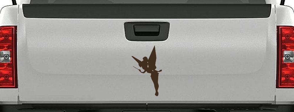 Tinkerbell Tinker Bell Flying with Wand Fairy Tale Cartoons Car or Truck Window Decal Sticker