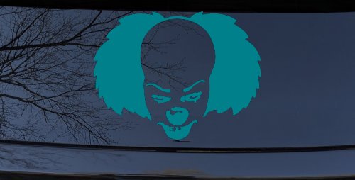 Pennywise the It Clown Sci Fi Car or Truck Window Decal Sticker